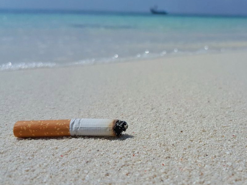 Запрет на курение на пляжах Таиланда